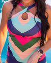 keyhole tankini