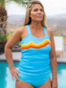 t strap tankini