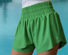 elastic waist short with bottom